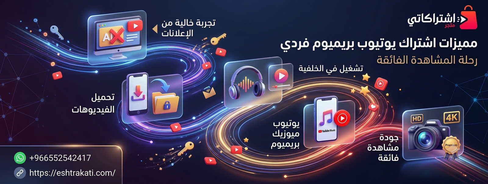 مميزات اشتراك يوتيوب بريميوم فردي: الدليل الشامل للتفعيل بأرخص سعر