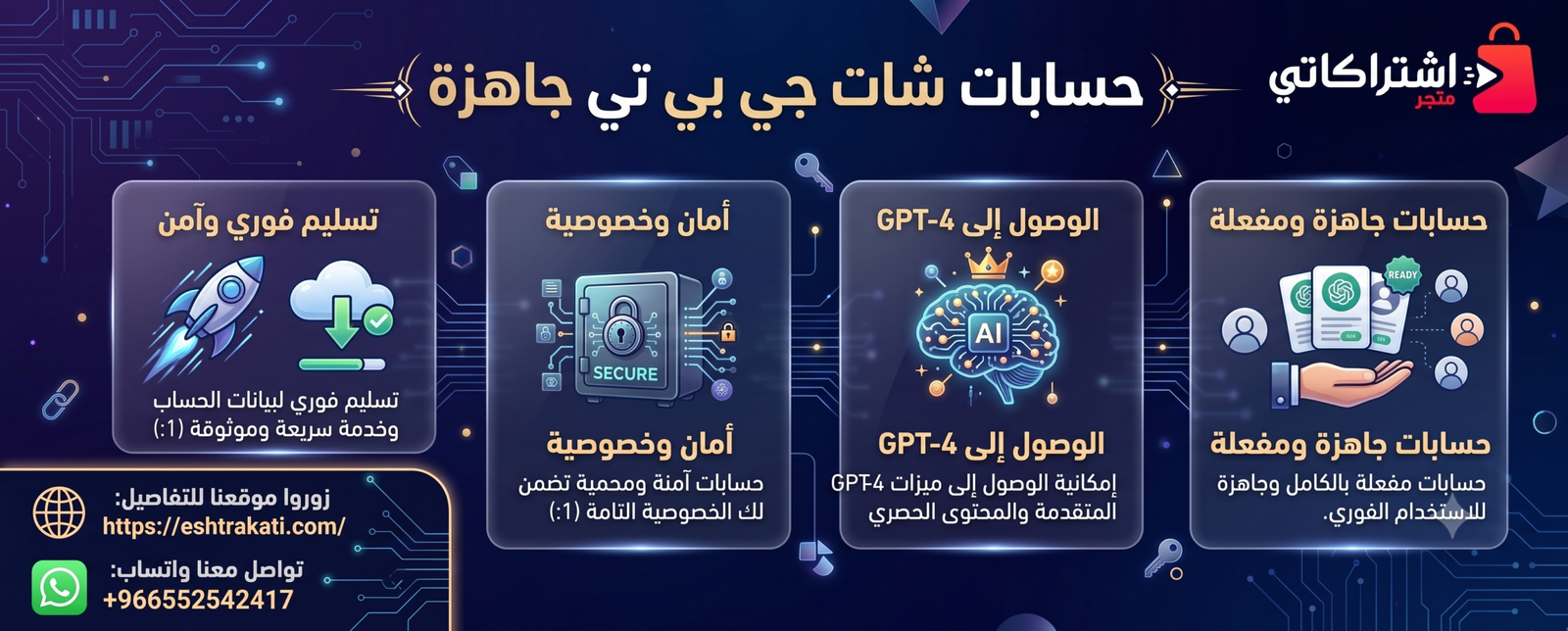 الدليل الشامل: دليلك نحو الحصول على حسابات شات جي بي تي جاهزة وموثقة