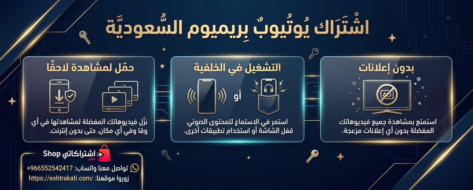 اشتراك يوتيوب بريميوم السعودية: دليلك الكامل للحصول على تجربة YouTube Premium