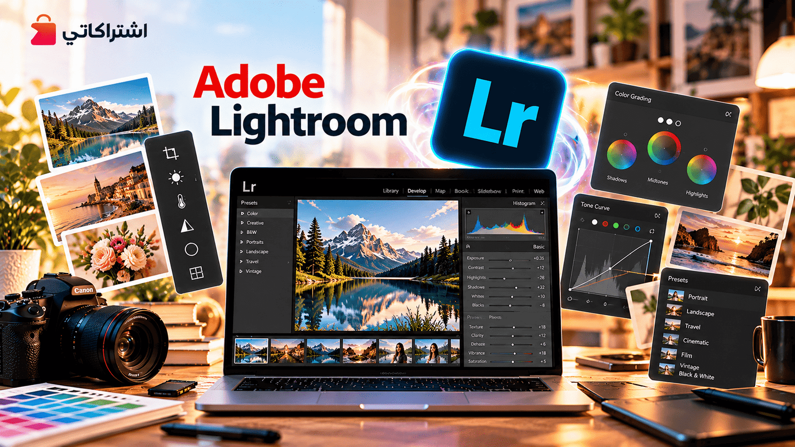 لايت روم (Adobe Lightroom)